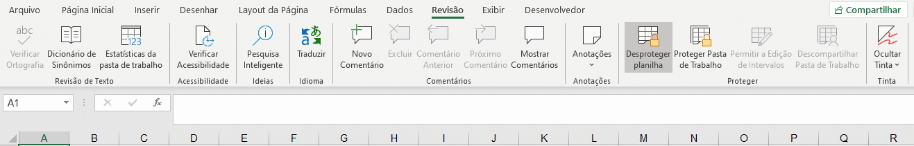 Como desbloquear a planilha com senha no excel - Studio Excel